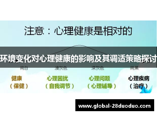 环境变化对心理健康的影响及其调适策略探讨