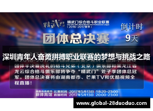 深圳青年人奋勇拼搏职业联赛的梦想与挑战之路